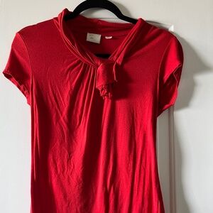 Red Anthropologie Too